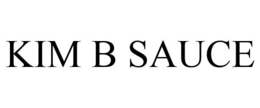 KIM B SAUCE trademark
