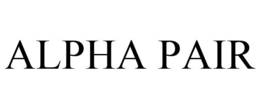 ALPHA PAIR trademark