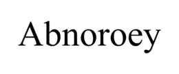 ABNOROEY trademark