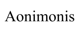 AONIMONIS trademark
