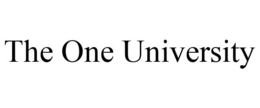 THE ONE UNIVERSITY trademark