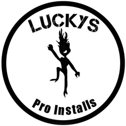 LUCKYS PRO INSTALLS trademark