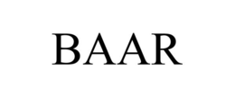 BAAR trademark