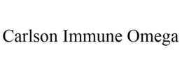 CARLSON IMMUNE OMEGA trademark