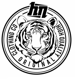 HN CLOTHING CO ORIGINAL HIGH QUALITY trademark