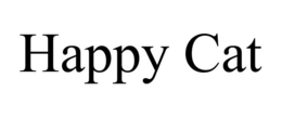 HAPPY CAT trademark