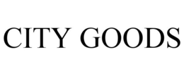 CITY GOODS trademark