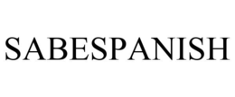 SABESPANISH trademark