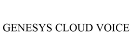 GENESYS CLOUD VOICE trademark