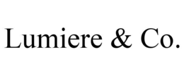 LUMIERE & CO. trademark