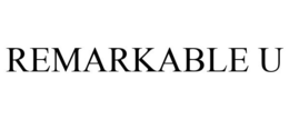REMARKABLE U trademark