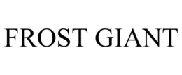FROST GIANT trademark