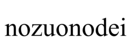 NOZUONODEI trademark