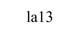 LA13 trademark