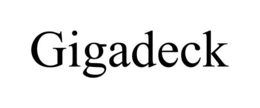 GIGADECK trademark