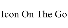 ICON ON THE GO trademark