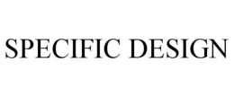 SPECIFIC DESIGN trademark