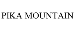 PIKA MOUNTAIN trademark