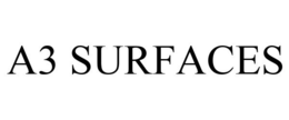 A3 SURFACES trademark