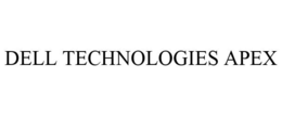 DELL TECHNOLOGIES APEX trademark