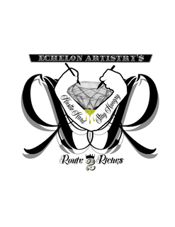 ECHELON ARTISTRY'$ HUSTLE HARD STAY HUNGRY, ROUTE 2 RICHE$ RR trademark