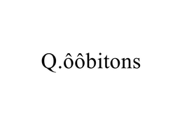 Q.ÔÔBITONS trademark