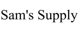 SAM'S SUPPLY trademark