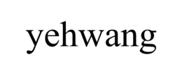 YEHWANG trademark