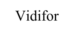 VIDIFOR trademark
