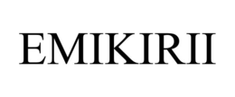 EMIKIRII trademark