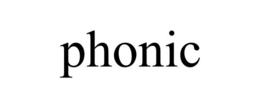 PHONIC trademark