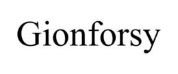 GIONFORSY trademark