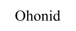OHONID trademark