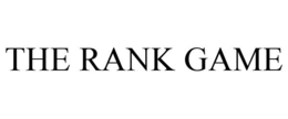 THE RANK GAME trademark