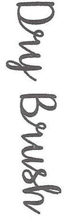 DRY BRUSH trademark