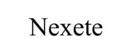 NEXETE trademark