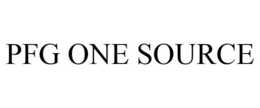 PFG ONE SOURCE trademark