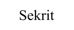 SEKRIT trademark