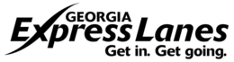 GEORGIA EXPRESS LANES GET IN. GET GOING. trademark