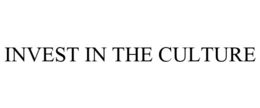 INVEST IN THE CULTURE trademark
