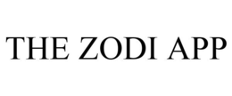 THE ZODI APP trademark