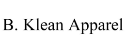 B. KLEAN APPAREL trademark