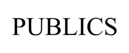 PUBLICS trademark