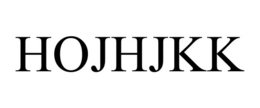 HOJHJKK trademark