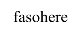 FASOHERE trademark