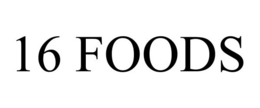 16 FOODS trademark