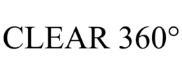 CLEAR 360° trademark