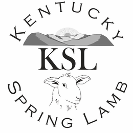 KENTUCKY KSL SPRING LAMB trademark