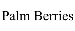 PALM BERRIES trademark
