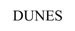 DUNES trademark